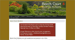 Desktop Screenshot of beechcourtgardens.co.uk