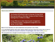 Tablet Screenshot of beechcourtgardens.co.uk
